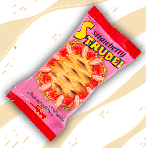 اشترودل متوسط توت فرنگی